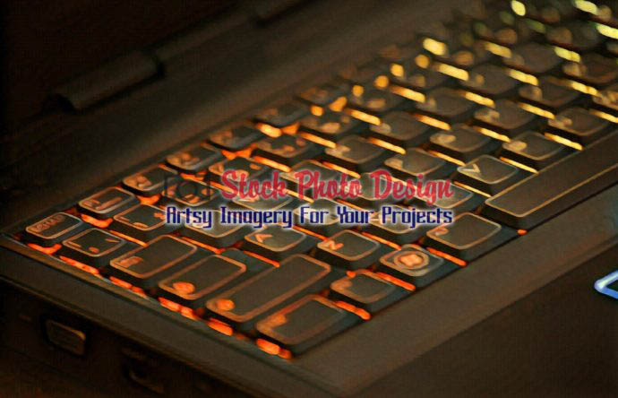 Colorful Illuminated Keyboard