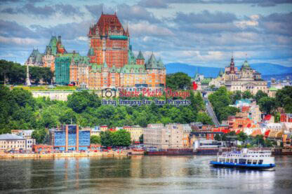 Old Quebec City District in HDR