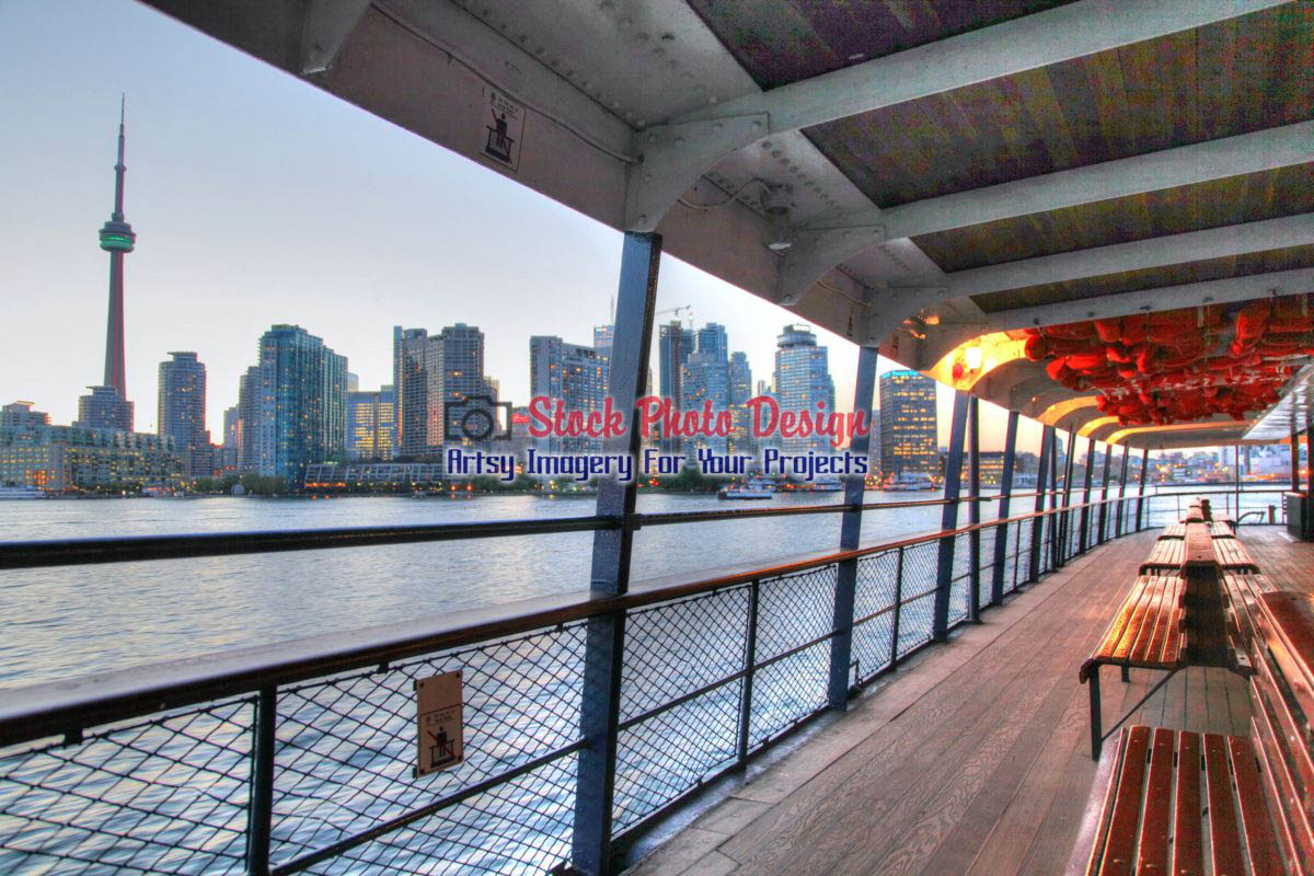 Toronto Ferry in HDR - Dimensions: 3000 by 2000 pixels