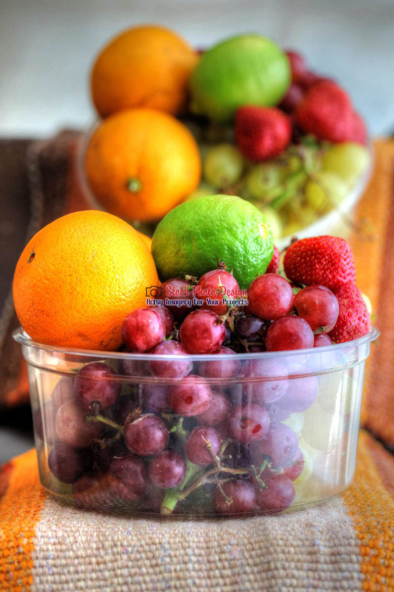 Fruit Bowl in HDR - Dimensions: 3744 by 5616 pixels