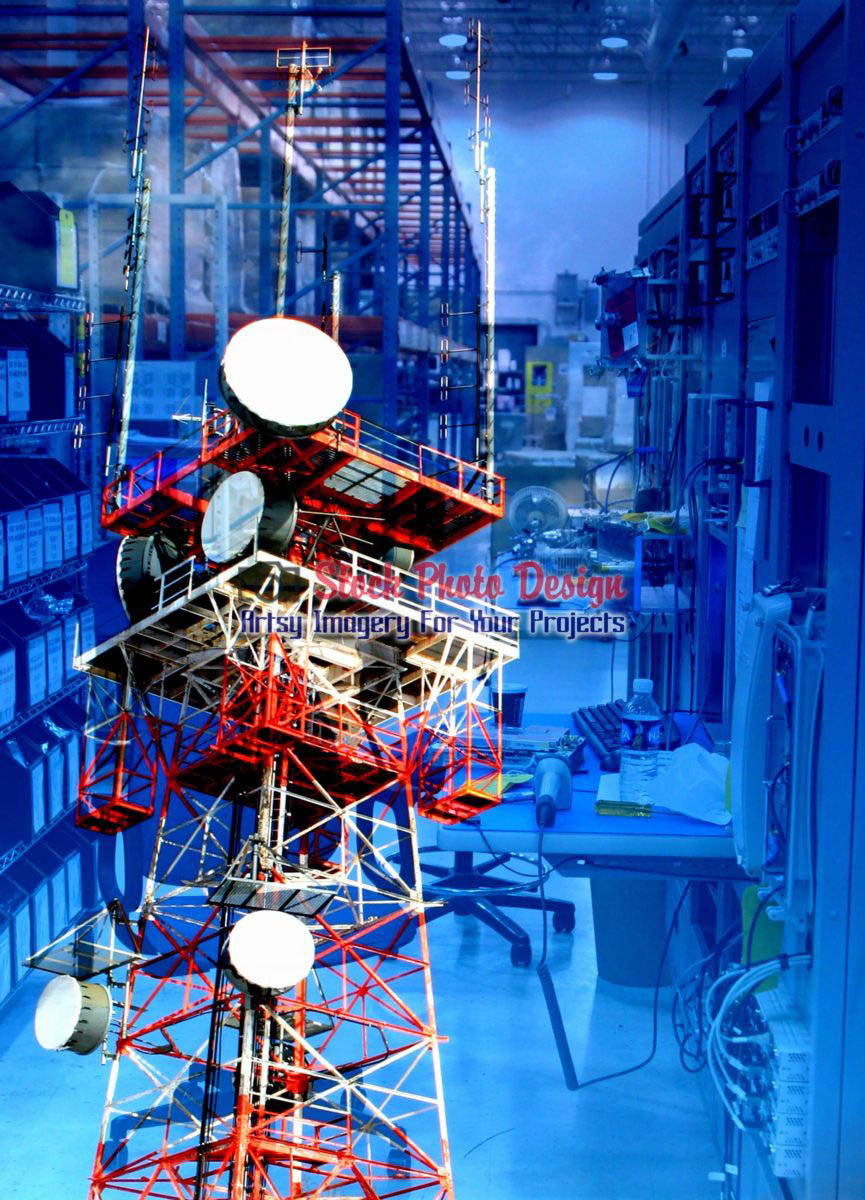 Modern Communication Equipments Photo Montage 06 - Dimensions: 2163 by 3000 pixels