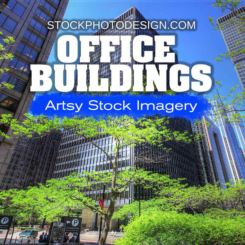 Office Buildings Artsy Royalty-Free Pictures