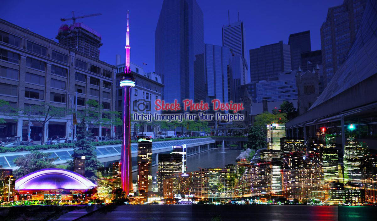 Toronto City Photo Montage 2 - Dimensions: 3300 by 1933 pixels