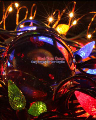 Christmas Lights and Lensball 2